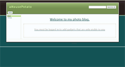 Desktop Screenshot of amousepotato.com